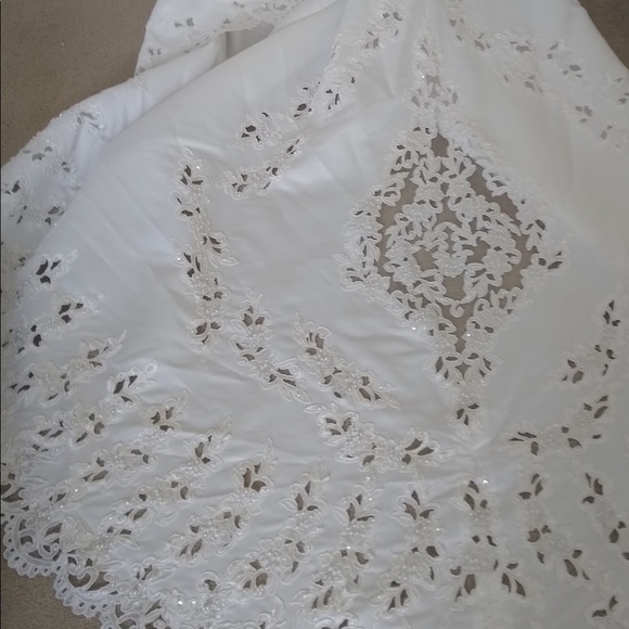 White Wedding Dress - Picture 3 of 10